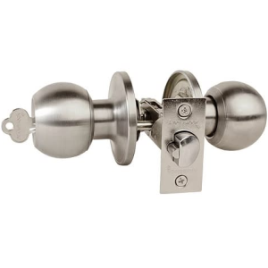 AA43-A1CERRADURA POMO ACCESO/ACERO INOX