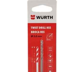 Broca HSS METAL 2MM par wurth