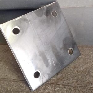 PLACA MET. PERFORADO. 150 X 150 X 6MM