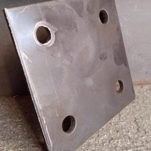 PLACA MET. PERFORADO 125 X 125 X 6MM